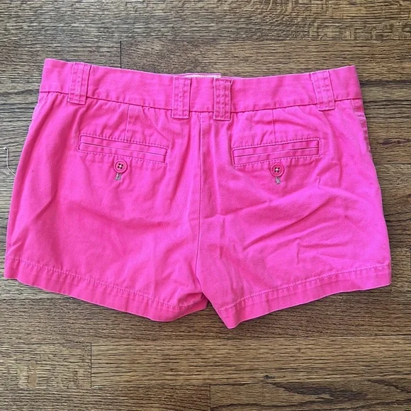 J. Crew Hot Pink Chino Shorts - Picture 2 of 3